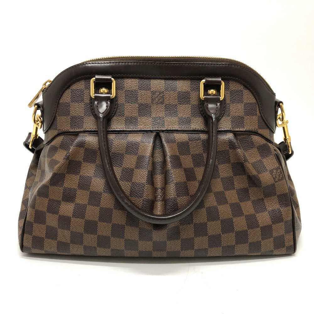 LOUIS VUITTON Handbag N51998 Damier canvas Brown … - image 1