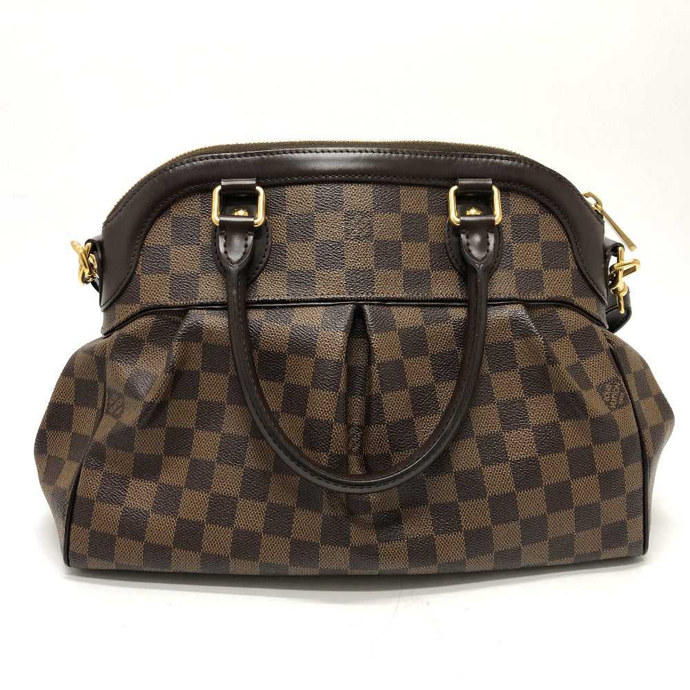 LOUIS VUITTON Handbag N51998 Damier canvas Brown … - image 2