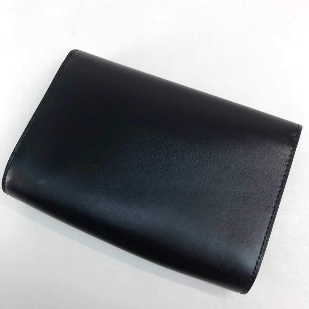 LOUIS VUITTON Clutch bag leather black LV logo Po… - image 3