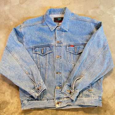 Crysp Denim Vintage 90s Denim Jacket - image 1