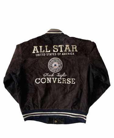 Bomber Jacket × Converse × Varsity Jacket VINTAGE… - image 1