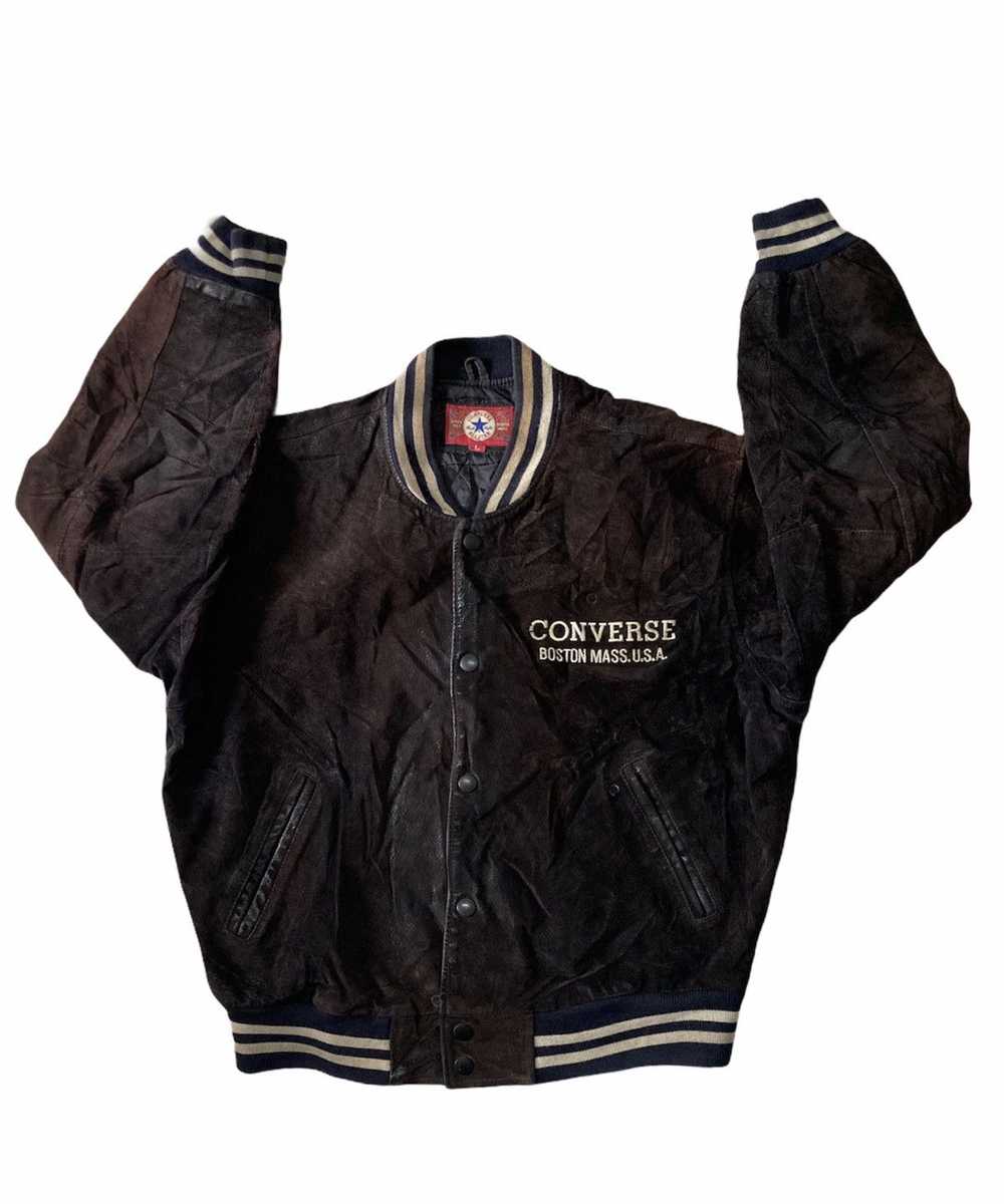 Bomber Jacket × Converse × Varsity Jacket VINTAGE… - image 2