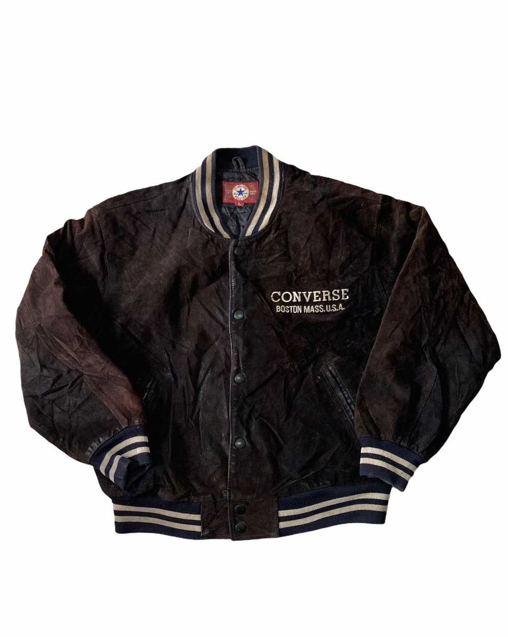 Bomber Jacket × Converse × Varsity Jacket VINTAGE… - image 3