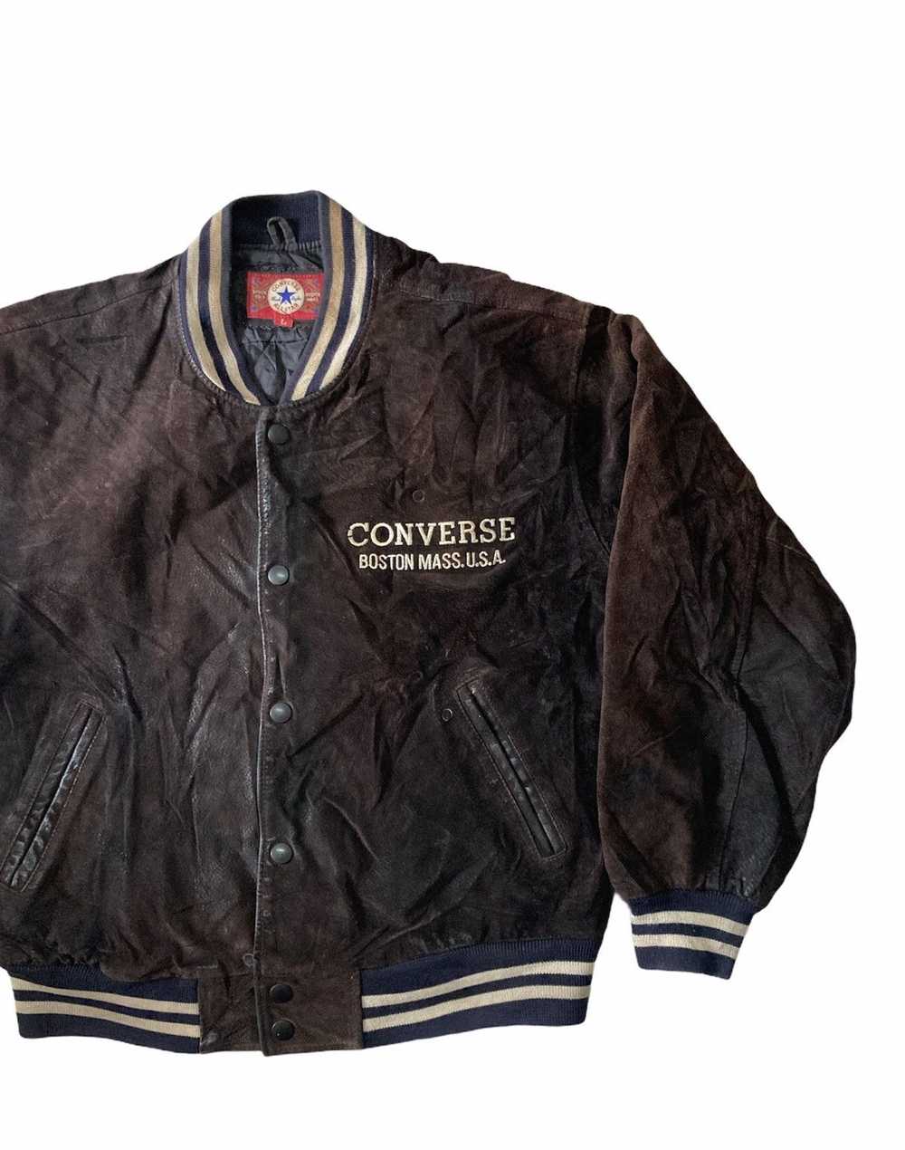 Bomber Jacket × Converse × Varsity Jacket VINTAGE… - image 4