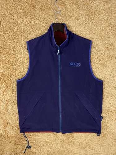 Kenzo × Vintage Vintage Kenzo Golf Fleece Reversib