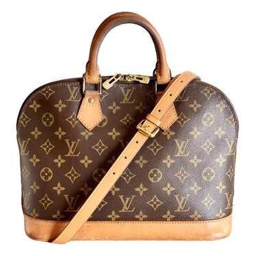 Louis Vuitton Alma leather handbag