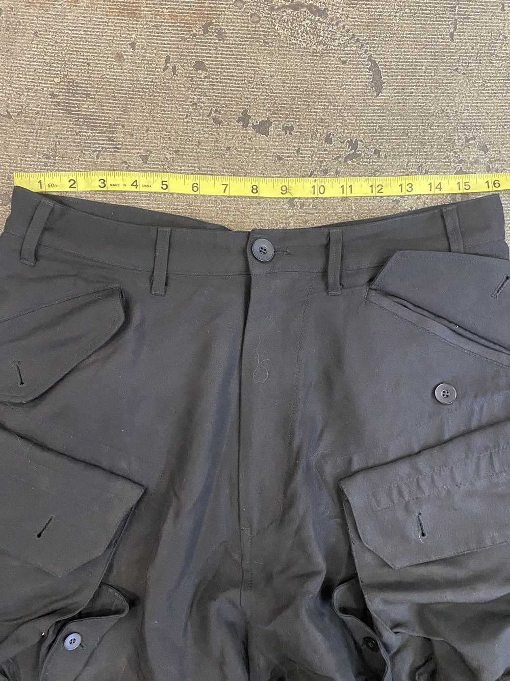 Julius _Julius 7 Cargo Cotton Blend Trousers Sz 3 - Gem