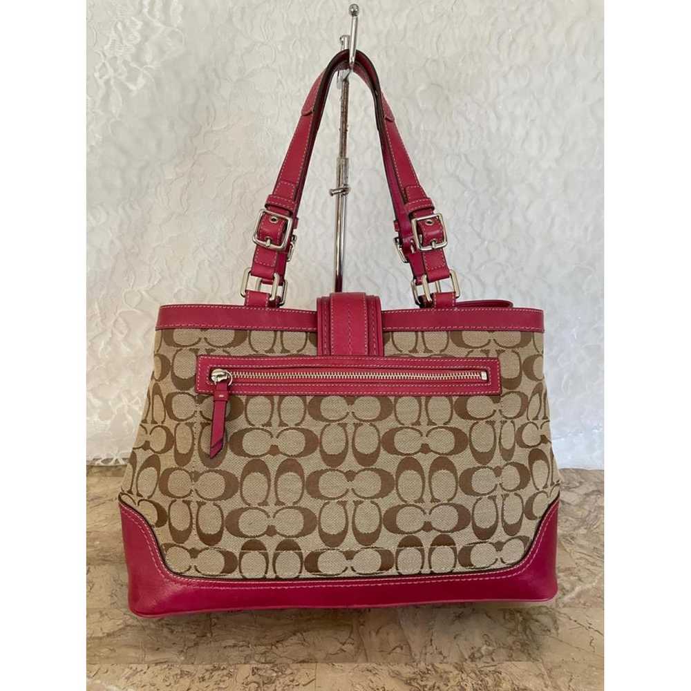 Coach Cloth handbag - image 4