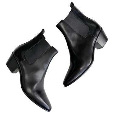 Saint Laurent Leather western boots