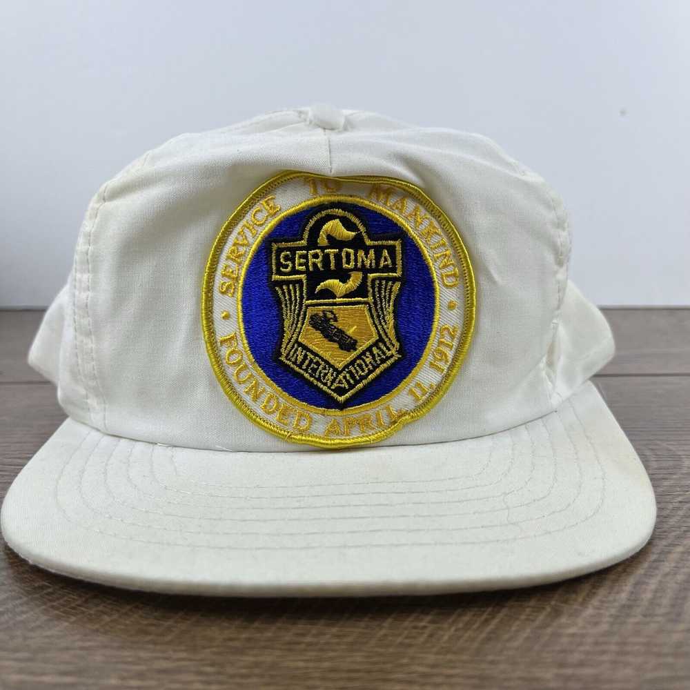 Other Sertoma International Snapback Hat White Ha… - image 1