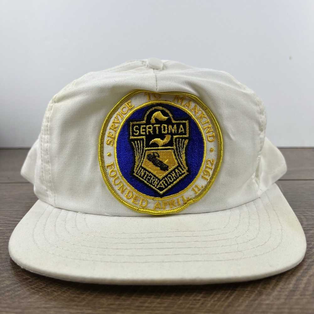 Other Sertoma International Snapback Hat White Ha… - image 3