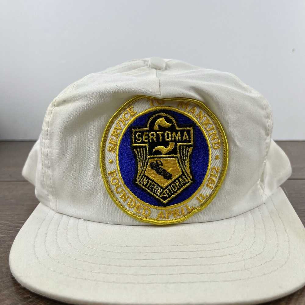 Other Sertoma International Snapback Hat White Ha… - image 6