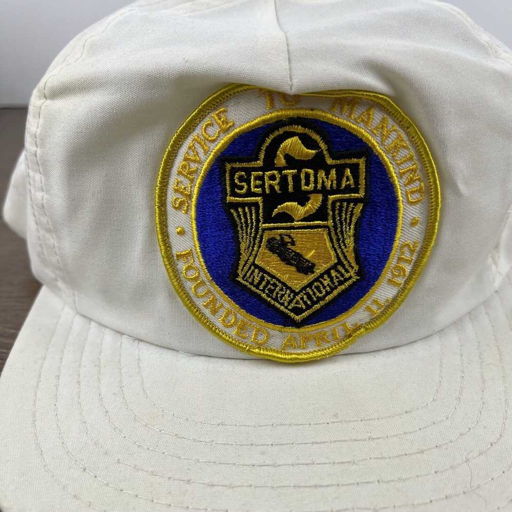 Other Sertoma International Snapback Hat White Ha… - image 7