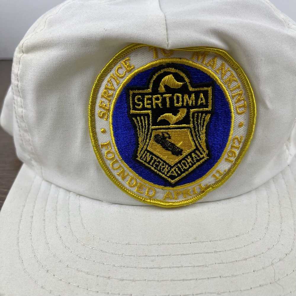 Other Sertoma International Snapback Hat White Ha… - image 8