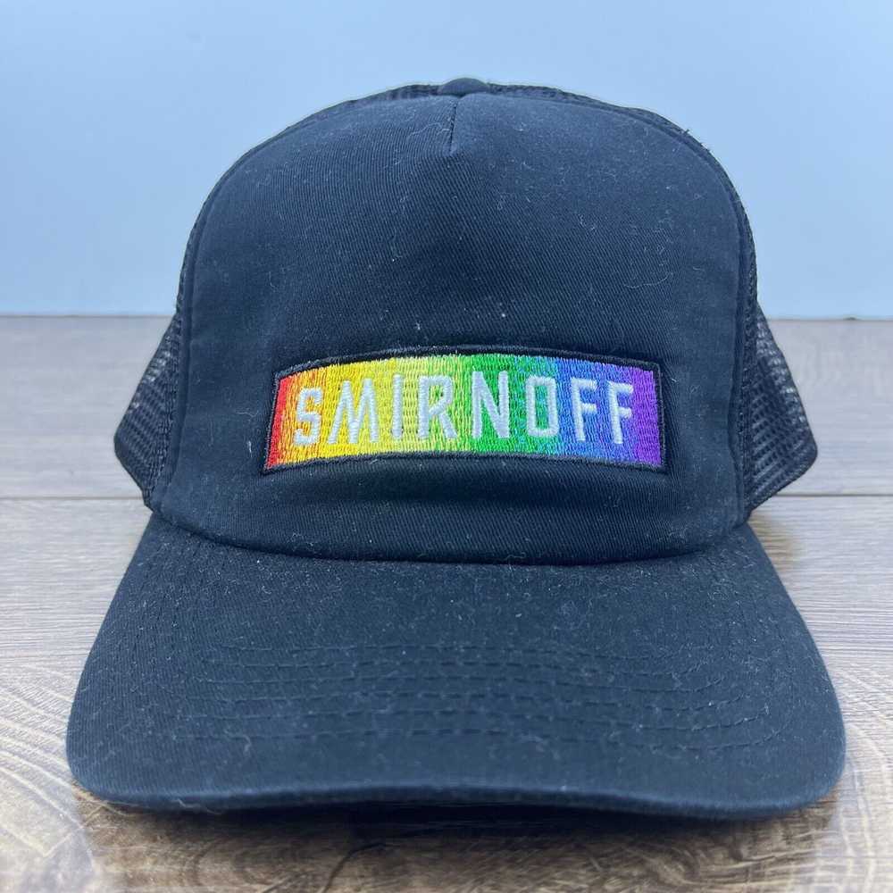 Other Smirnoff Hat Smirnoff Snapback Hat Black Ha… - image 2