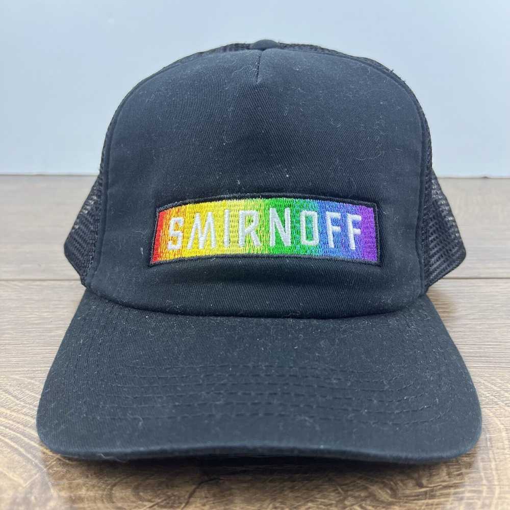 Other Smirnoff Hat Smirnoff Snapback Hat Black Ha… - image 3