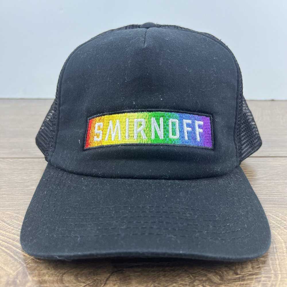 Other Smirnoff Hat Smirnoff Snapback Hat Black Ha… - image 4