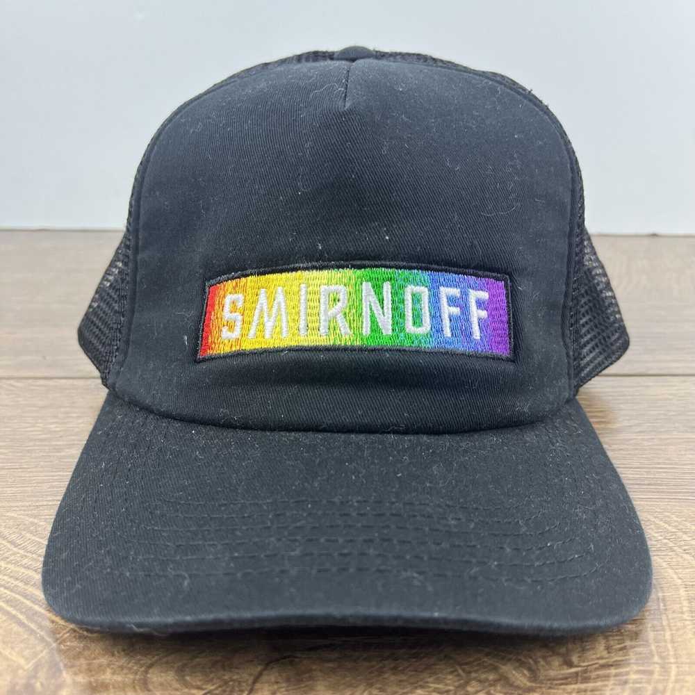 Other Smirnoff Hat Smirnoff Snapback Hat Black Ha… - image 5