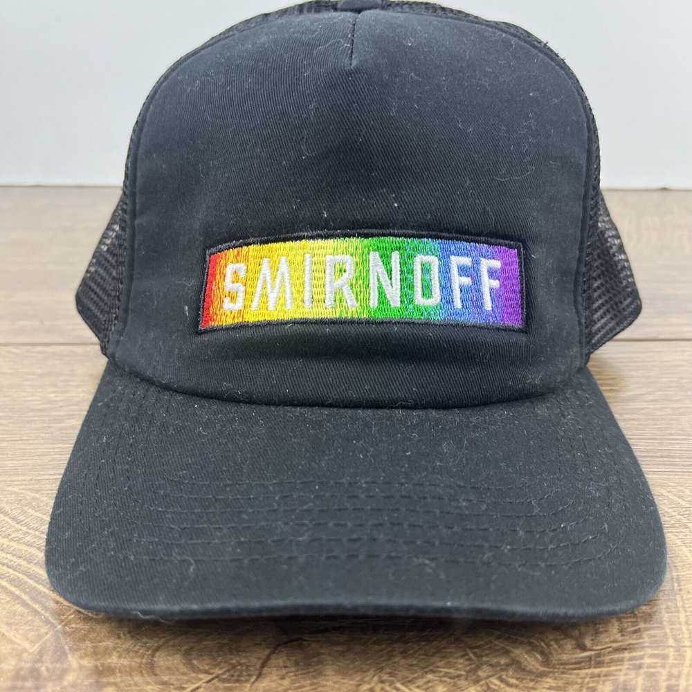 Other Smirnoff Hat Smirnoff Snapback Hat Black Ha… - image 6