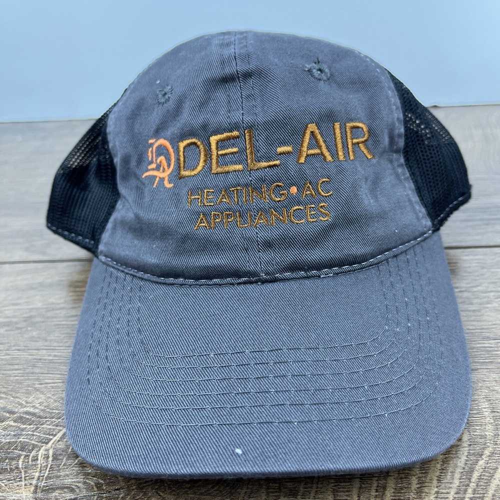 Other Del Air Hat Del Air Heating Hat Gray Hat Ad… - image 2