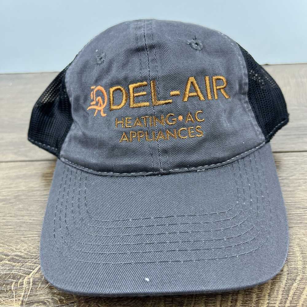 Other Del Air Hat Del Air Heating Hat Gray Hat Ad… - image 4