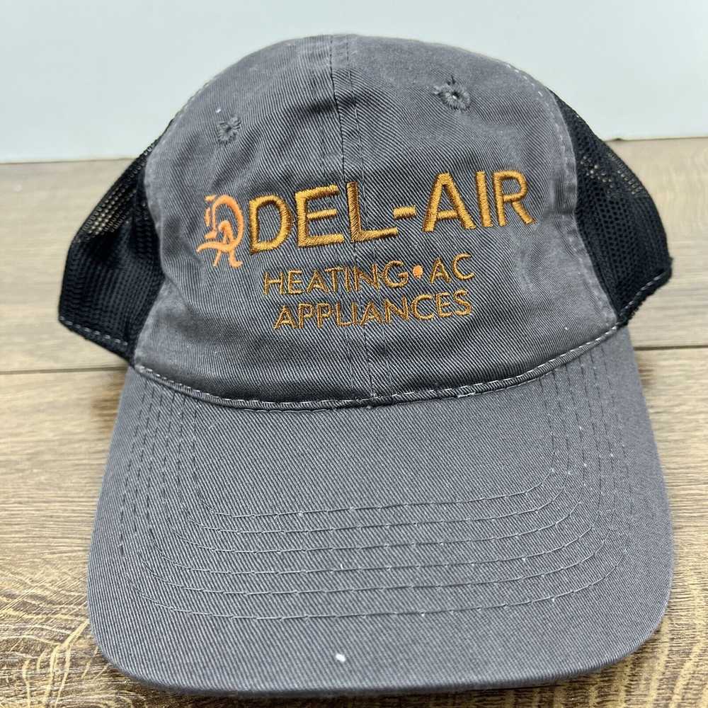 Other Del Air Hat Del Air Heating Hat Gray Hat Ad… - image 5