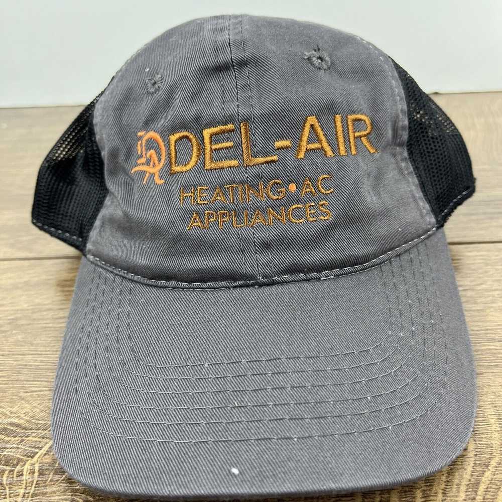 Other Del Air Hat Del Air Heating Hat Gray Hat Ad… - image 6