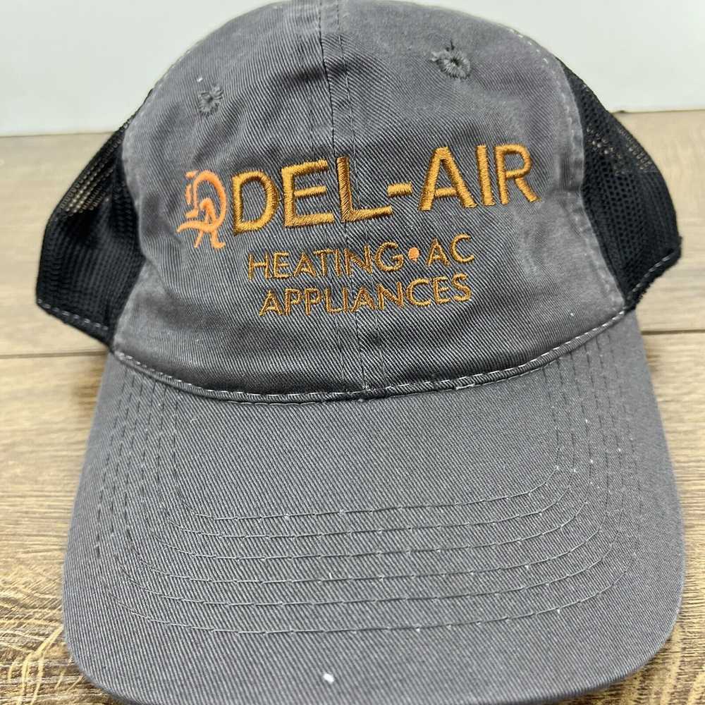 Other Del Air Hat Del Air Heating Hat Gray Hat Ad… - image 7