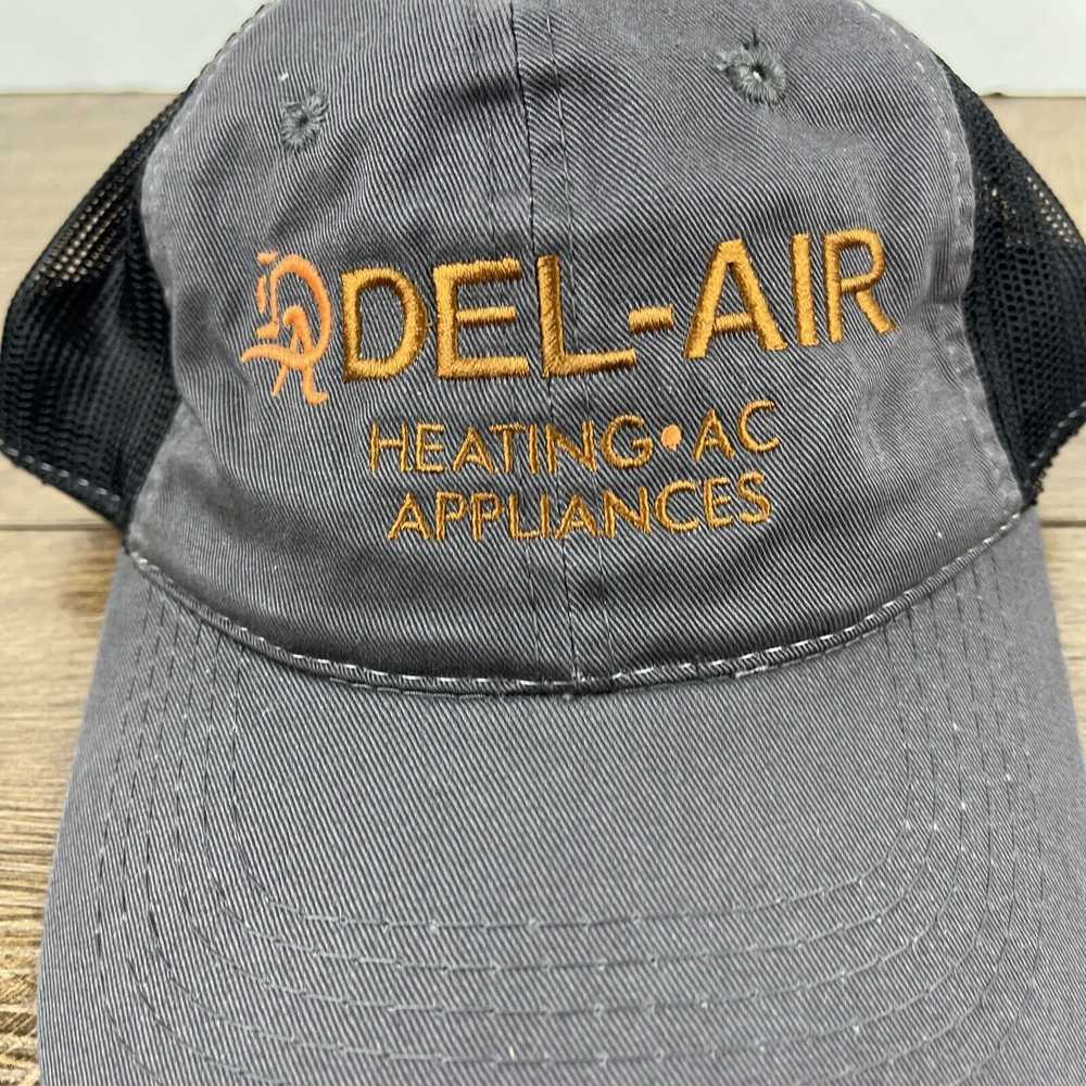 Other Del Air Hat Del Air Heating Hat Gray Hat Ad… - image 8