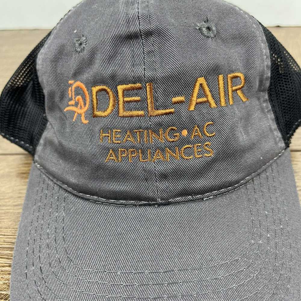 Other Del Air Hat Del Air Heating Hat Gray Hat Ad… - image 9