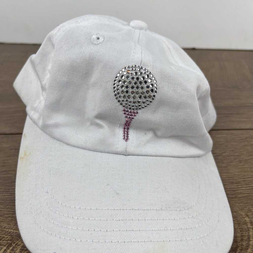 Other Golf Hat Golf Ball Tee Hat White Hat Adjust… - image 7