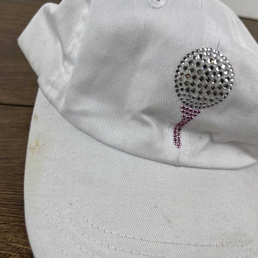 Other Golf Hat Golf Ball Tee Hat White Hat Adjust… - image 8