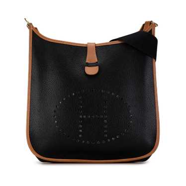 Product Details Hermes Black Ardennes Evelyne GM