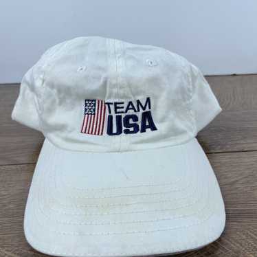 Other Team USA Hat White Hat Adjustable White Adu… - image 1