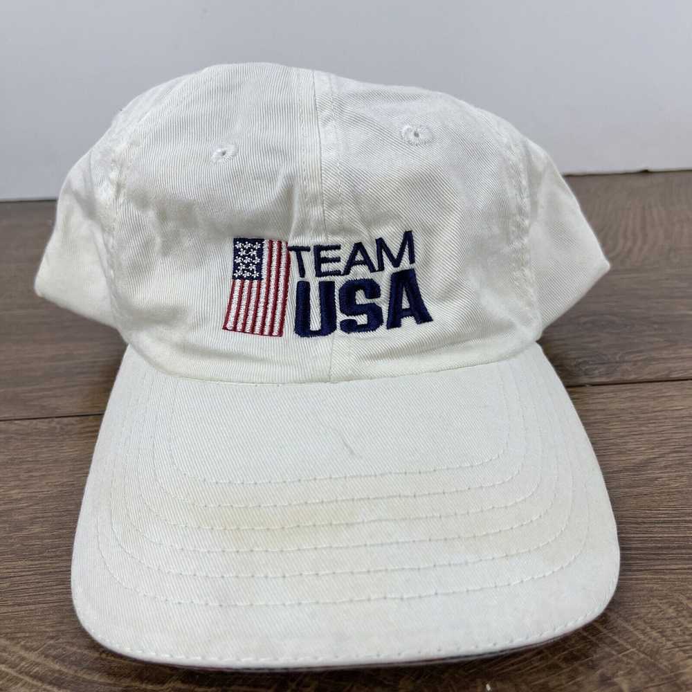 Other Team USA Hat White Hat Adjustable White Adu… - image 2