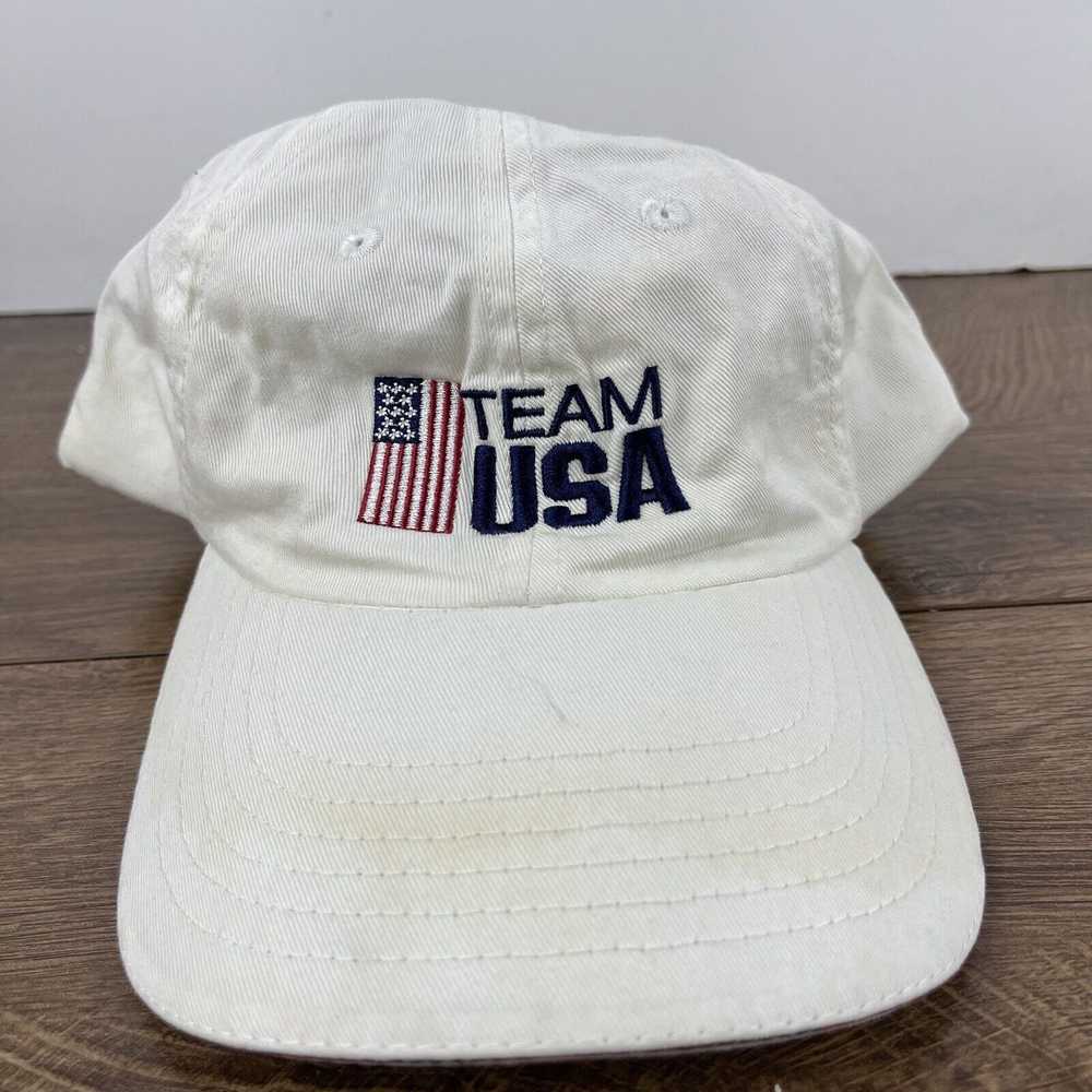 Other Team USA Hat White Hat Adjustable White Adu… - image 3