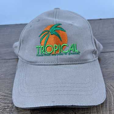 Other Tropical Hat Tropical Foods Hat Tan Brown H… - image 1