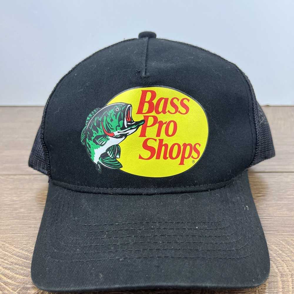 Other Bass Pro Shops Hat Bass Pro Black Hat Snapb… - image 3