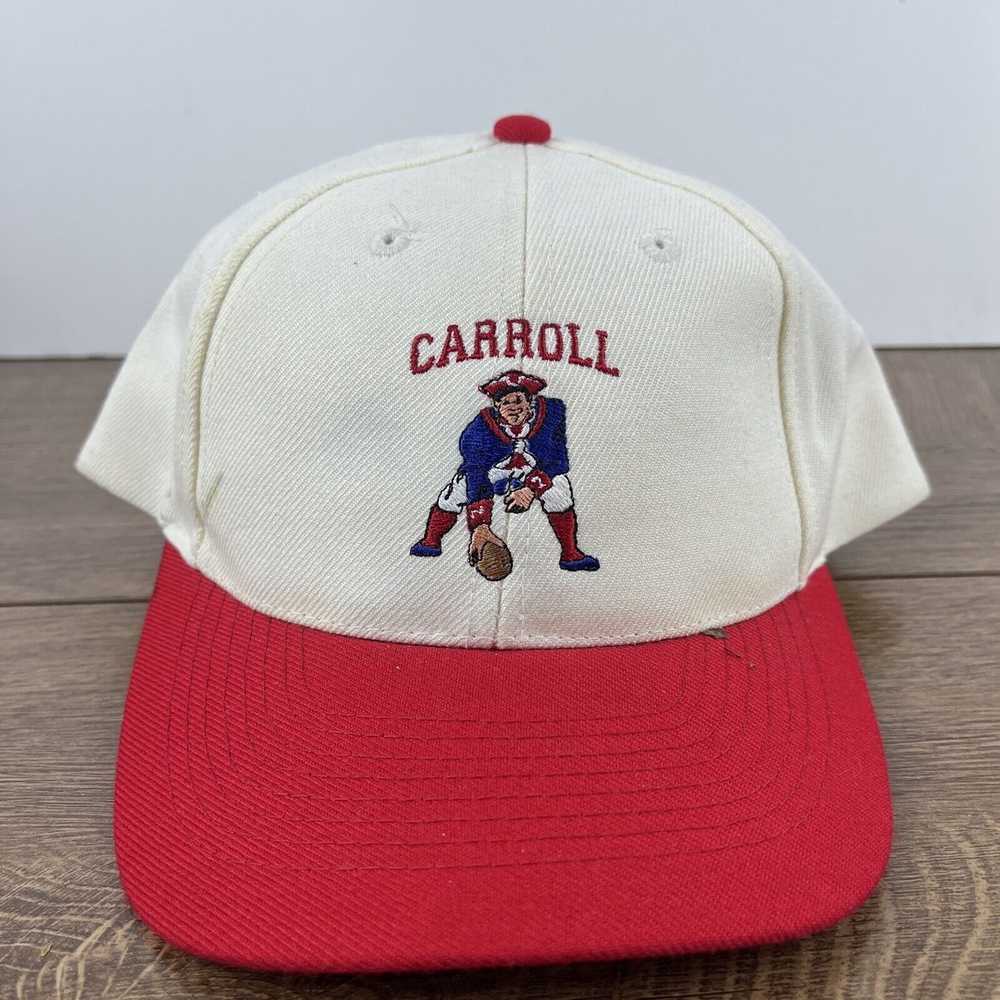 Other Carroll Patriots Hat White Hat Adjustable S… - image 2