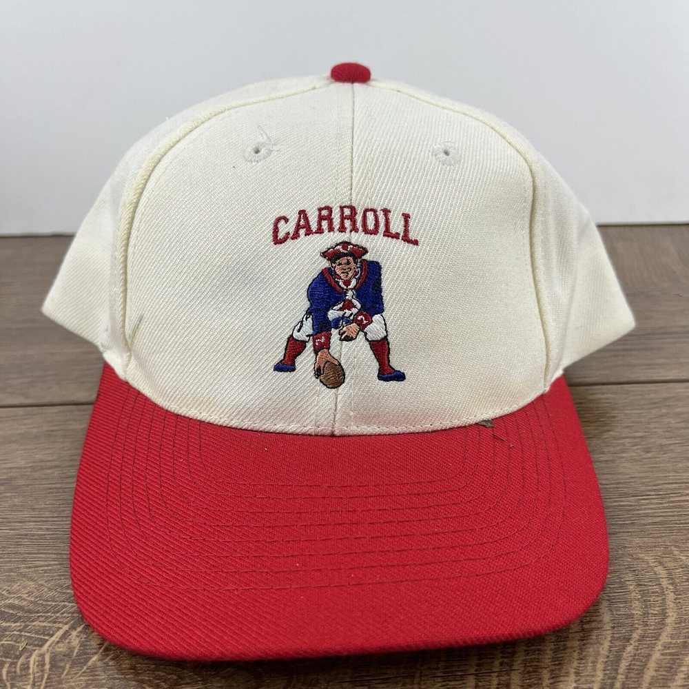 Other Carroll Patriots Hat White Hat Adjustable S… - image 4