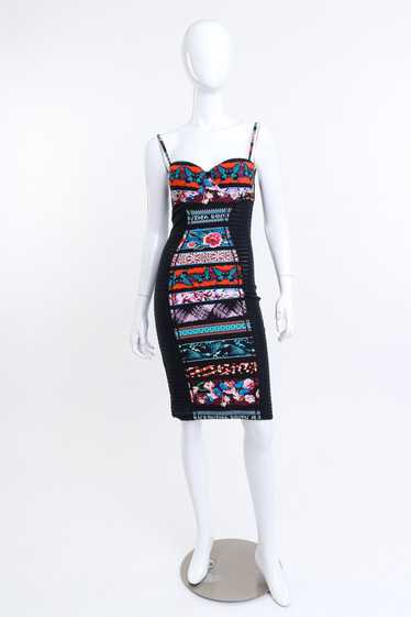 JEAN PAUL GAULTIER Butterfly Bustier Bodycon Dress