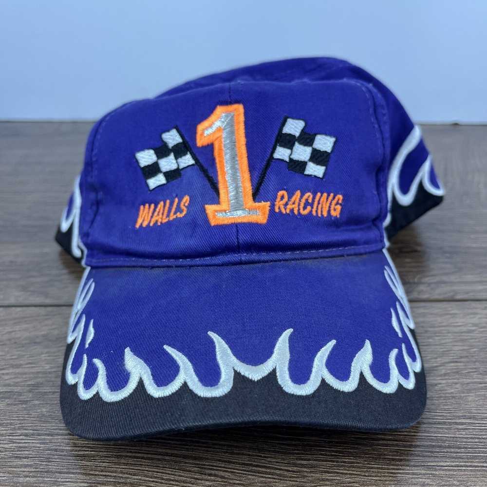 Other Walls Racing 1 Hat Walls Racing Blue Hat Ad… - image 1