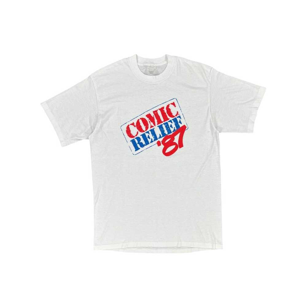 Vintage Vintage 1987 Comic Relief comedy show tee… - image 1