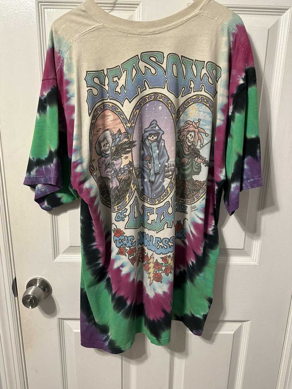 Vintage 1995 Grateful Dead Jester Tee - image 3