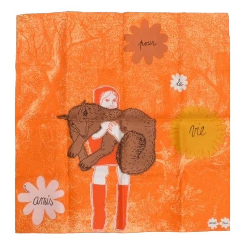 Hermès Gavroche 45 silk neckerchief - image 1