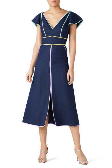 kate spade new york Contrast Trim Dress