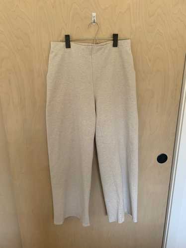 EILEEN FISHER Organic Cotton Melange Stretch Pant…