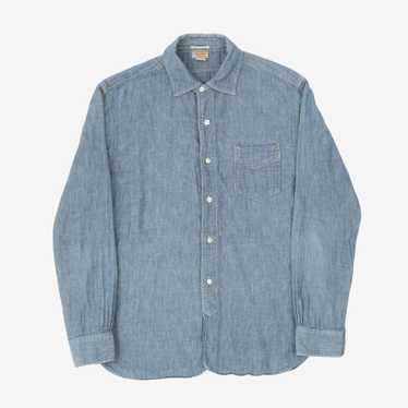 Old Joe Fancy Shirts Chambray Shirt - image 1