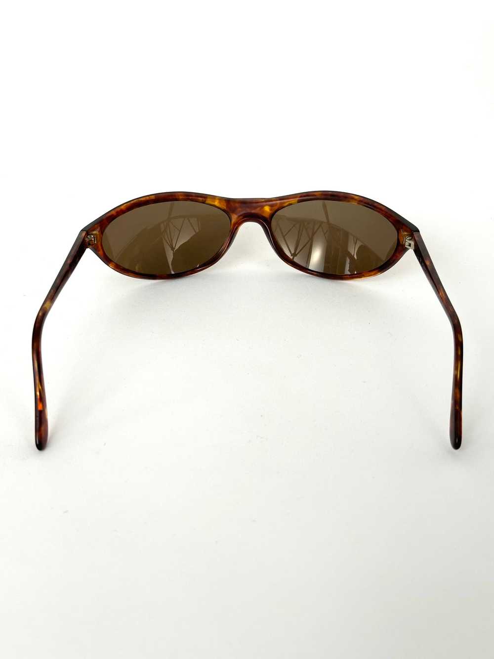 Romeo Gigli Tortoise Shield Sunglasses - image 4