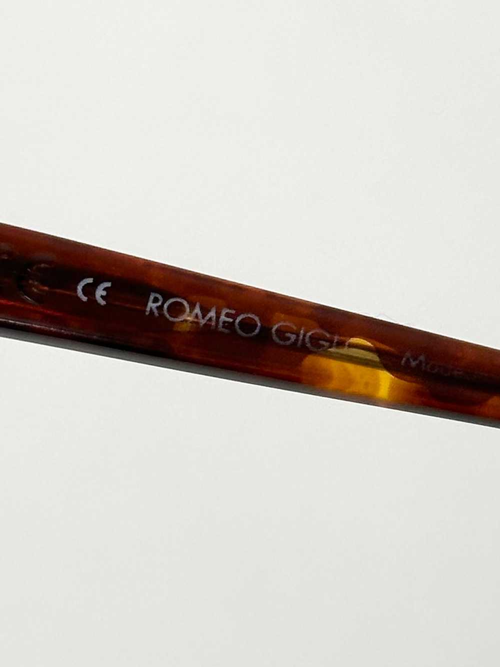 Romeo Gigli Tortoise Shield Sunglasses - image 5